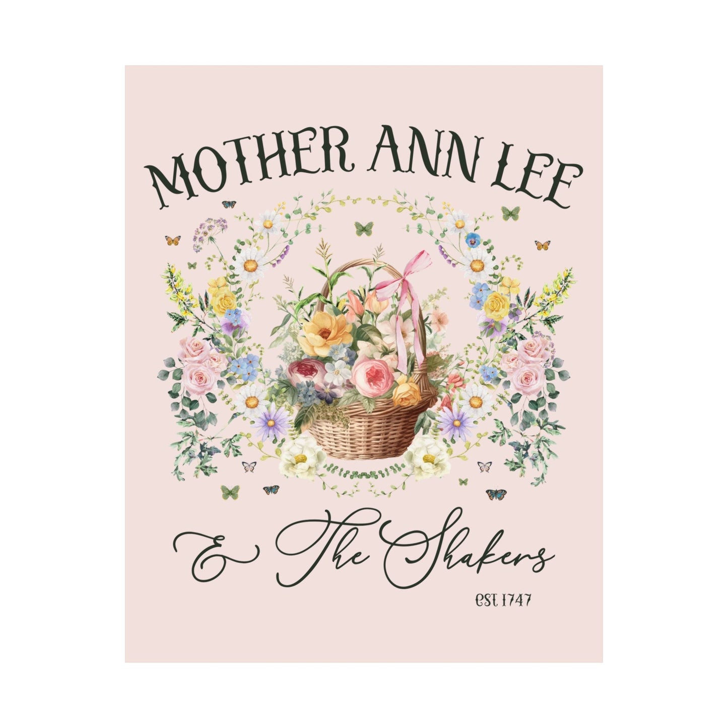 Religious History Poster: Ann Lee and The Shakers