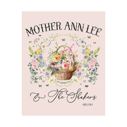 Religious History Poster: Ann Lee and The Shakers