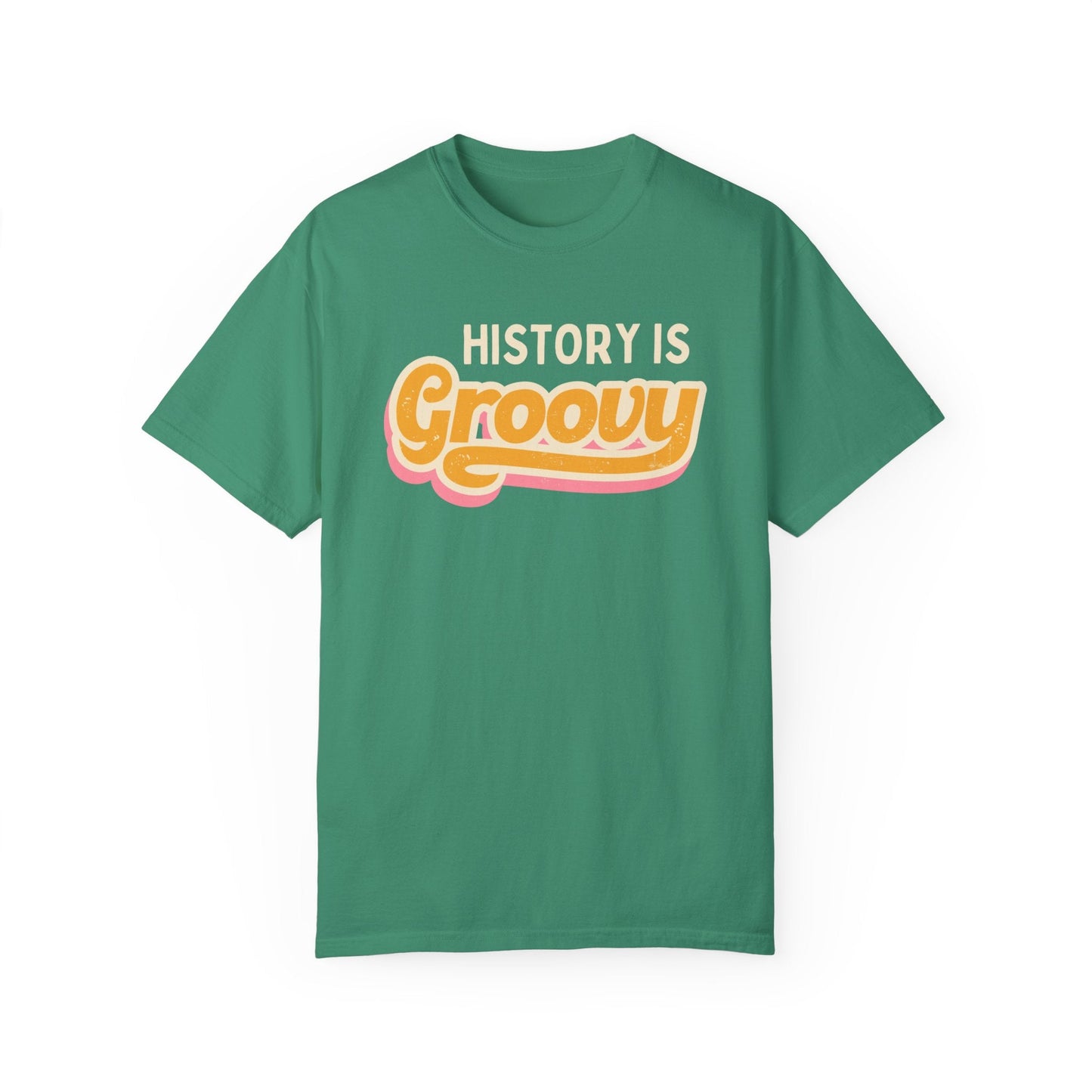 Retro 70s Style History Tee Shirt