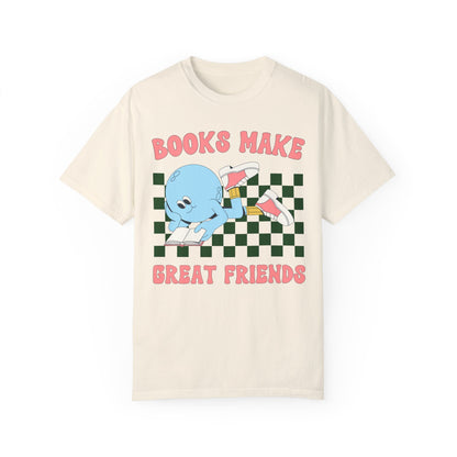 Retro Bookish Tee Shirt