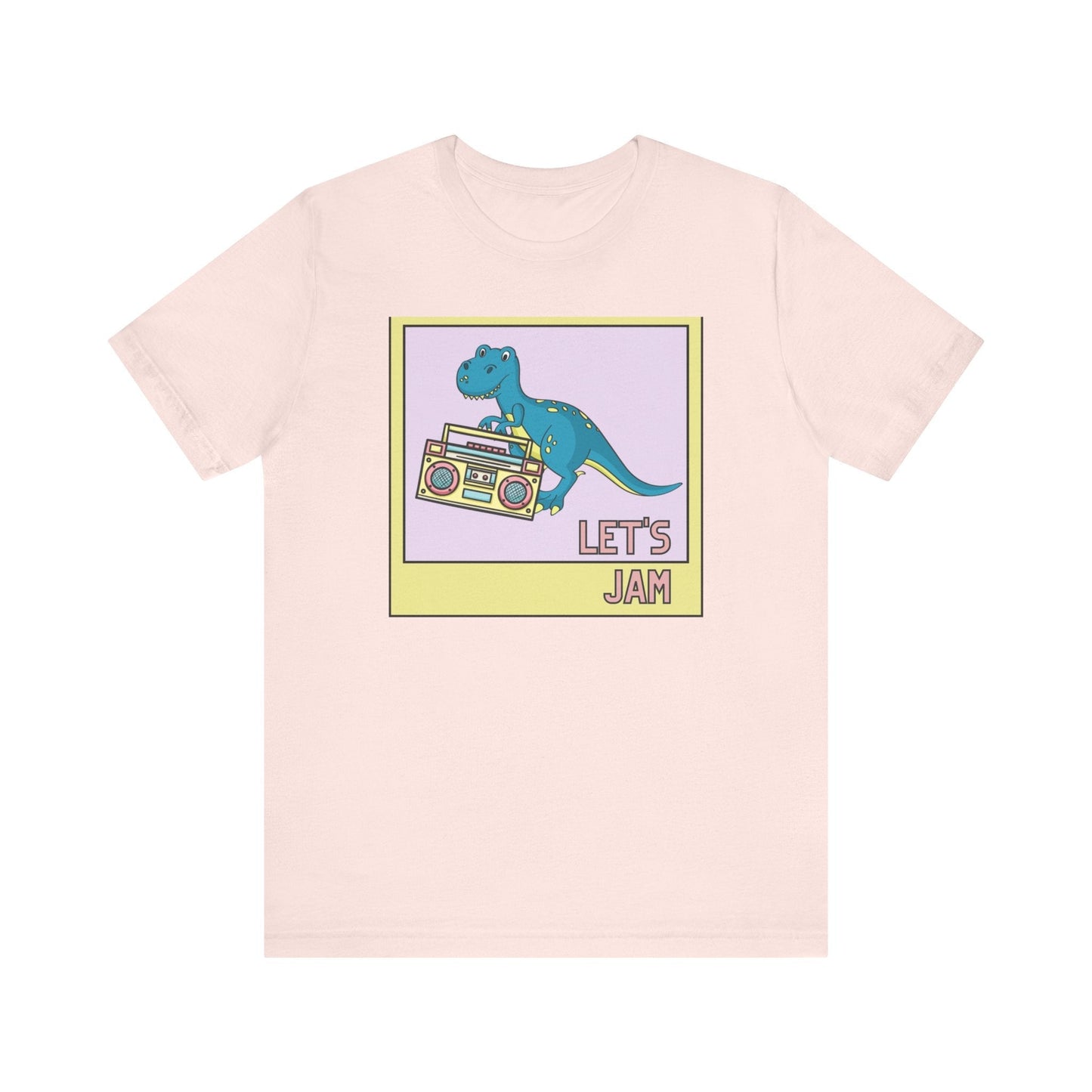Retro Dinosaur Music T-Shirt