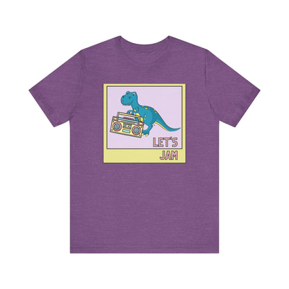 Retro Dinosaur Music T-Shirt