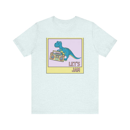Retro Dinosaur Music T-Shirt