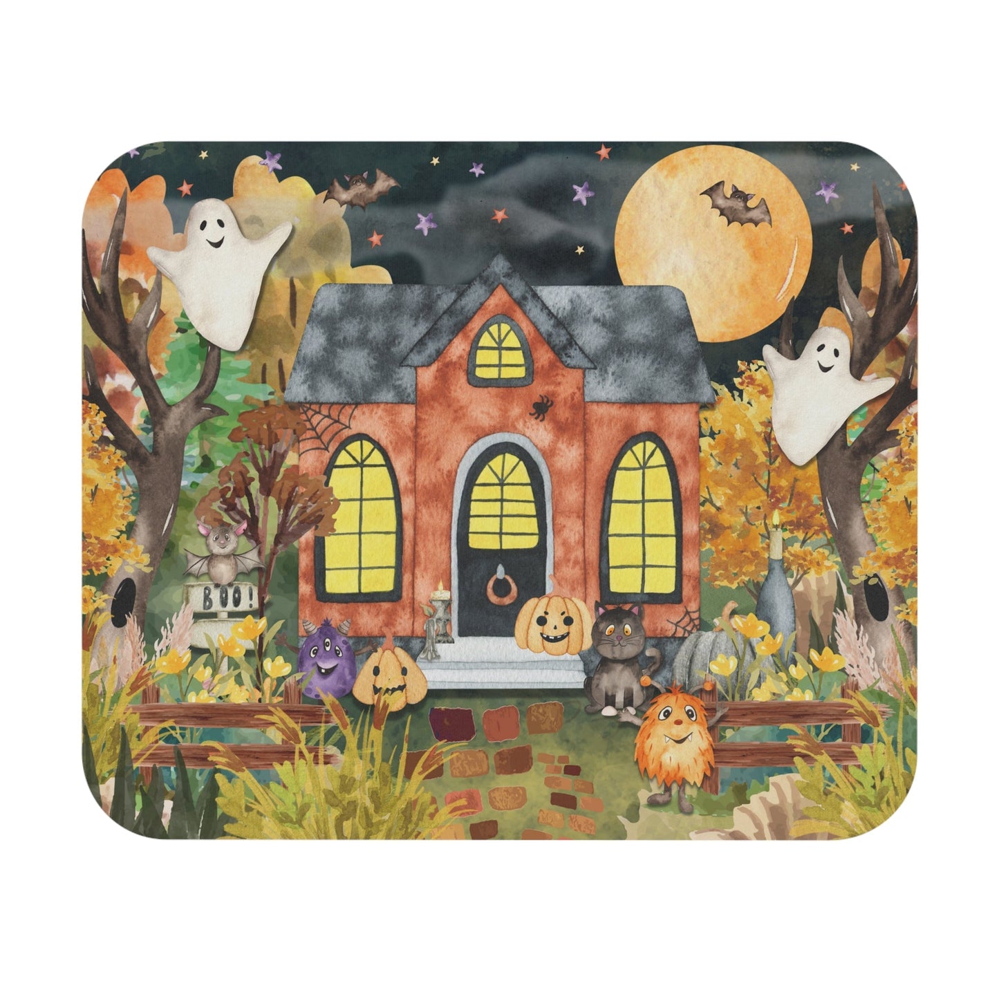 Retro Halloween Mousepad