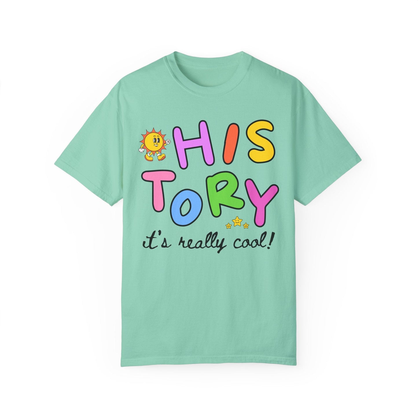 Retro History Teacher Tee Shirt