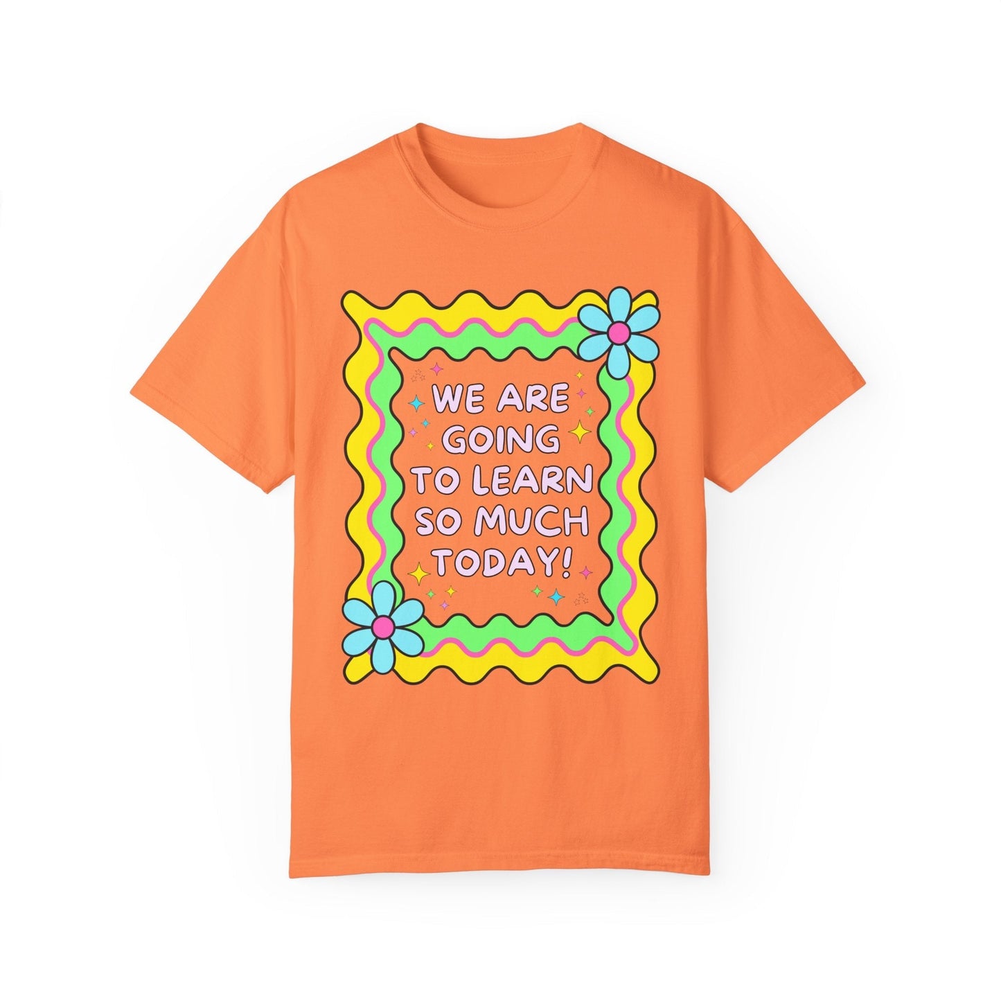 Retro Teacher T-Shirt with Cute Groovy Aesthetic