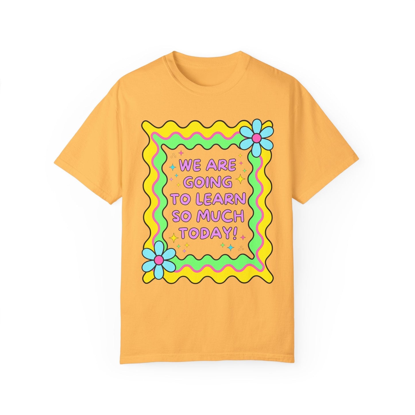 Retro Teacher T-Shirt with Cute Groovy Aesthetic