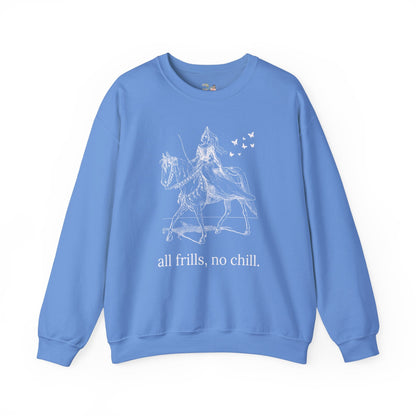 Rococo Vibes Sweatshirt: All Frills No Chill