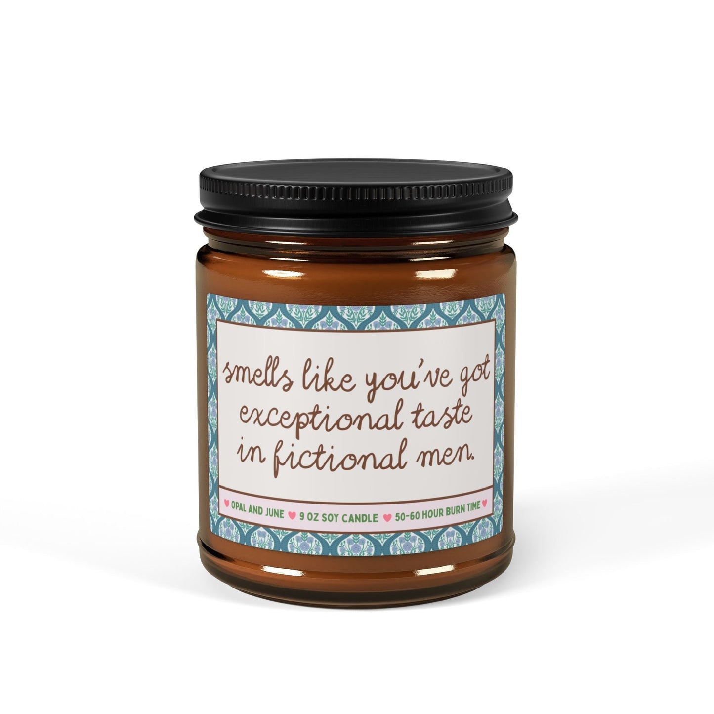 Exceptional Taste in Fictional Men Candle