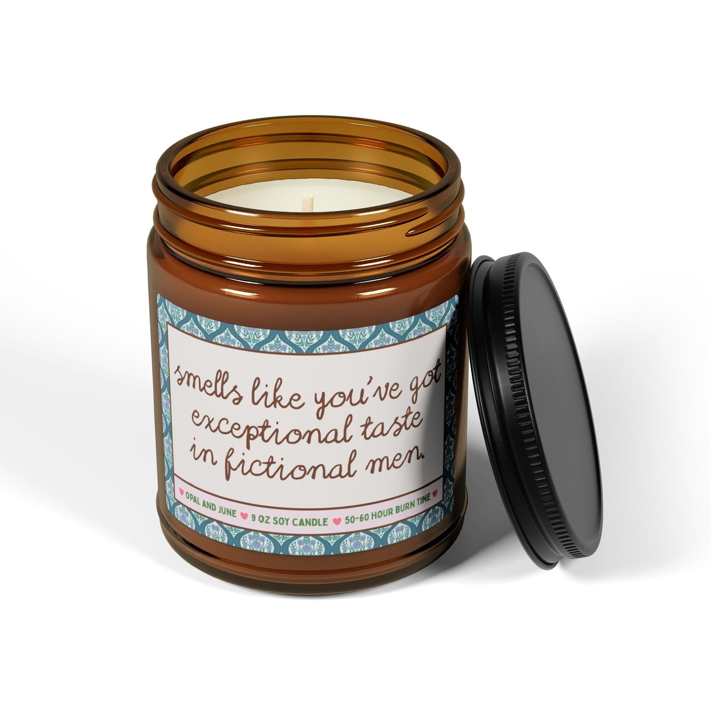 Exceptional Taste in Fictional Men Candle