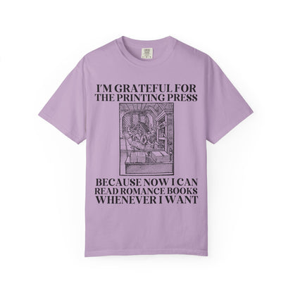 Grateful for the Printing Press