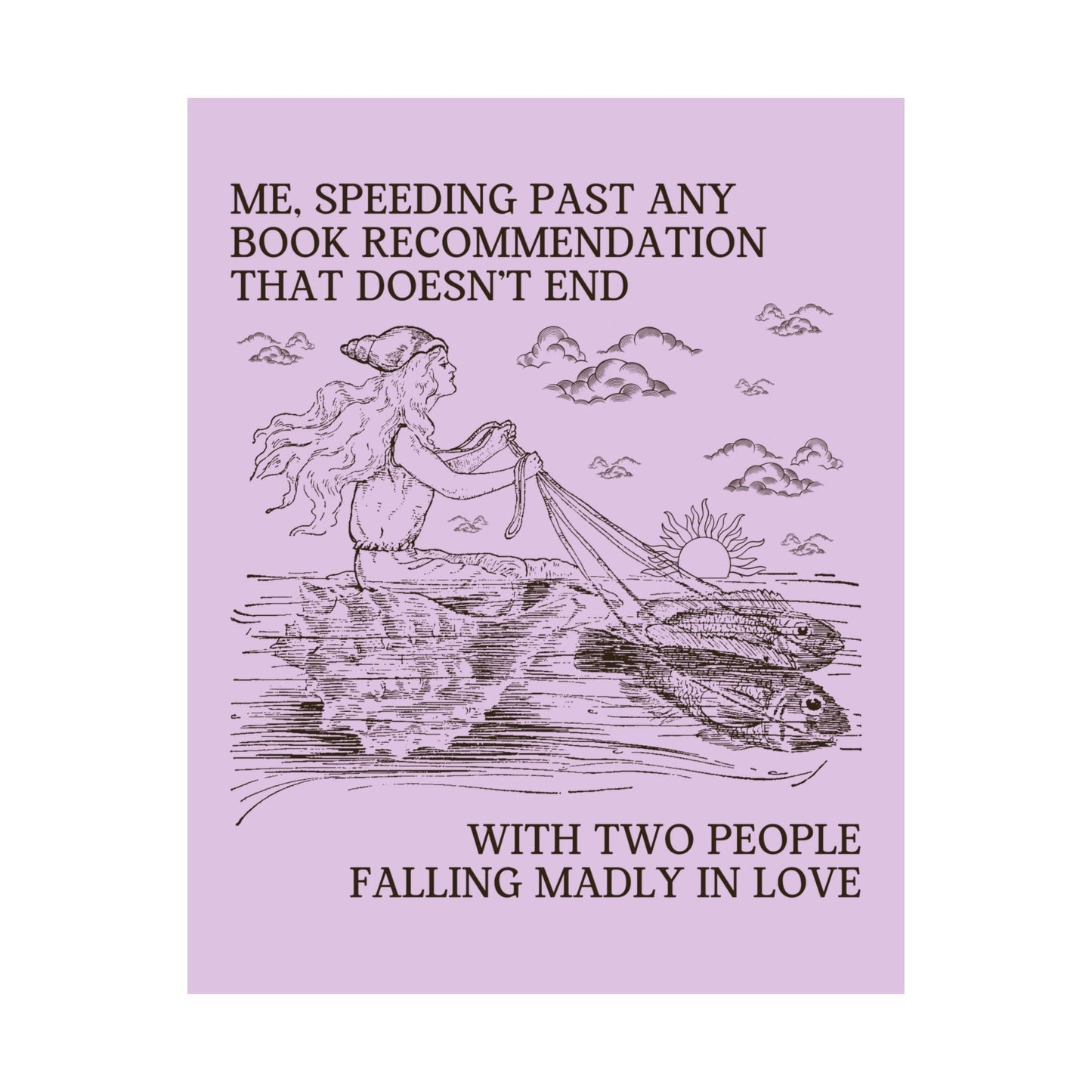 Romance Reader Poster Print