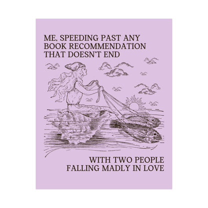 Romance Reader Poster Print