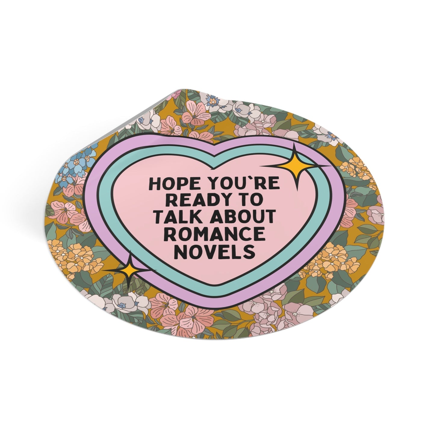Romance Reader Sticker