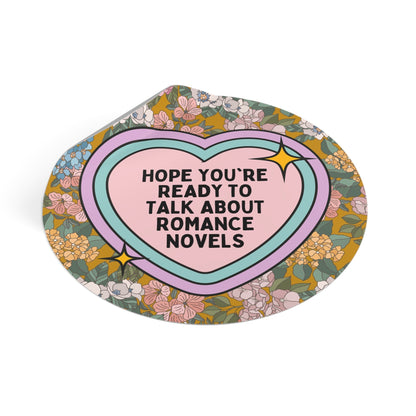 Romance Reader Sticker