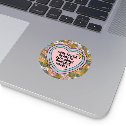 Romance Reader Sticker