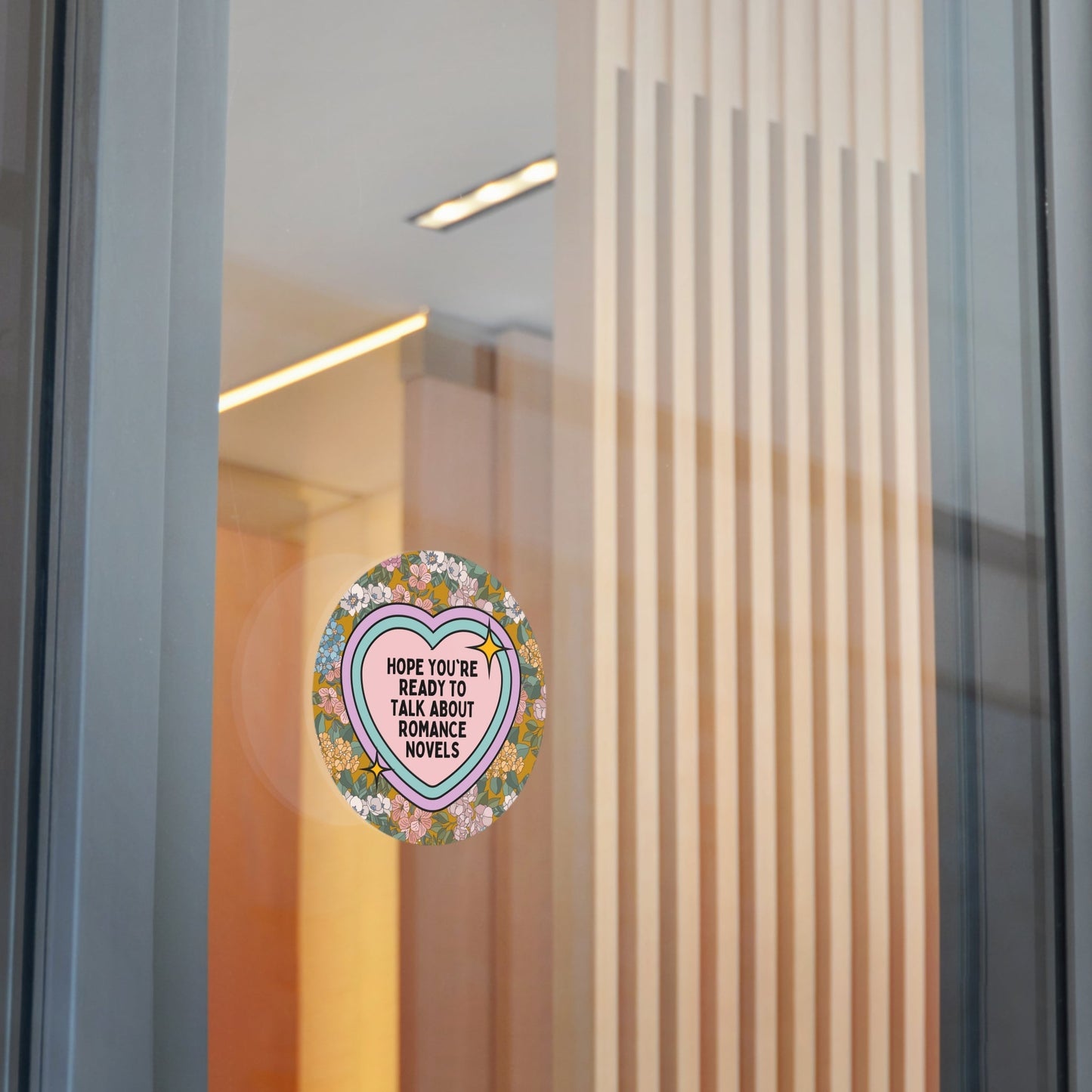 Romance Reader Sticker