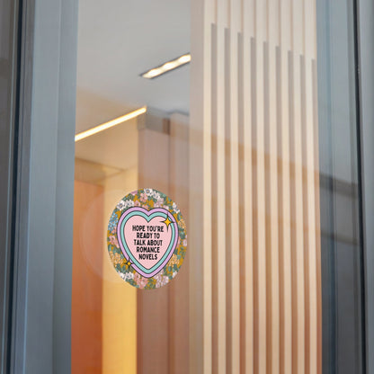 Romance Reader Sticker