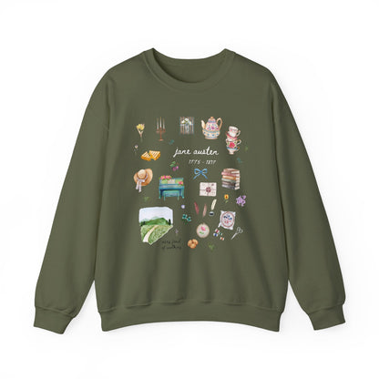 Romance Reader Sweatshirt for Jane Austen Fan