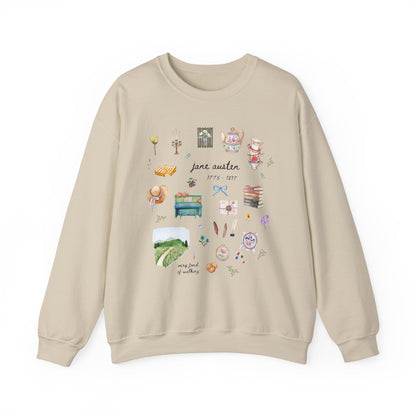 Romance Reader Sweatshirt for Jane Austen Fan