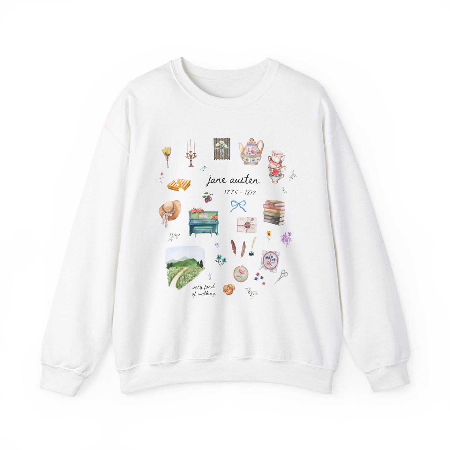 Romance Reader Sweatshirt for Jane Austen Fan