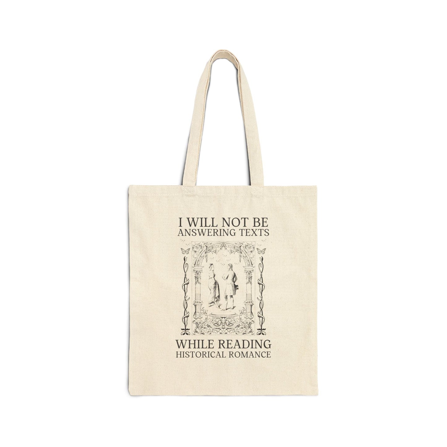 Romance Reader Tote Bag: Silly Historical Romance Tote for Her