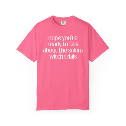 Salem Witch Trials History Tee