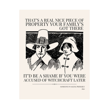 Salem Witch Trials: Property Poster