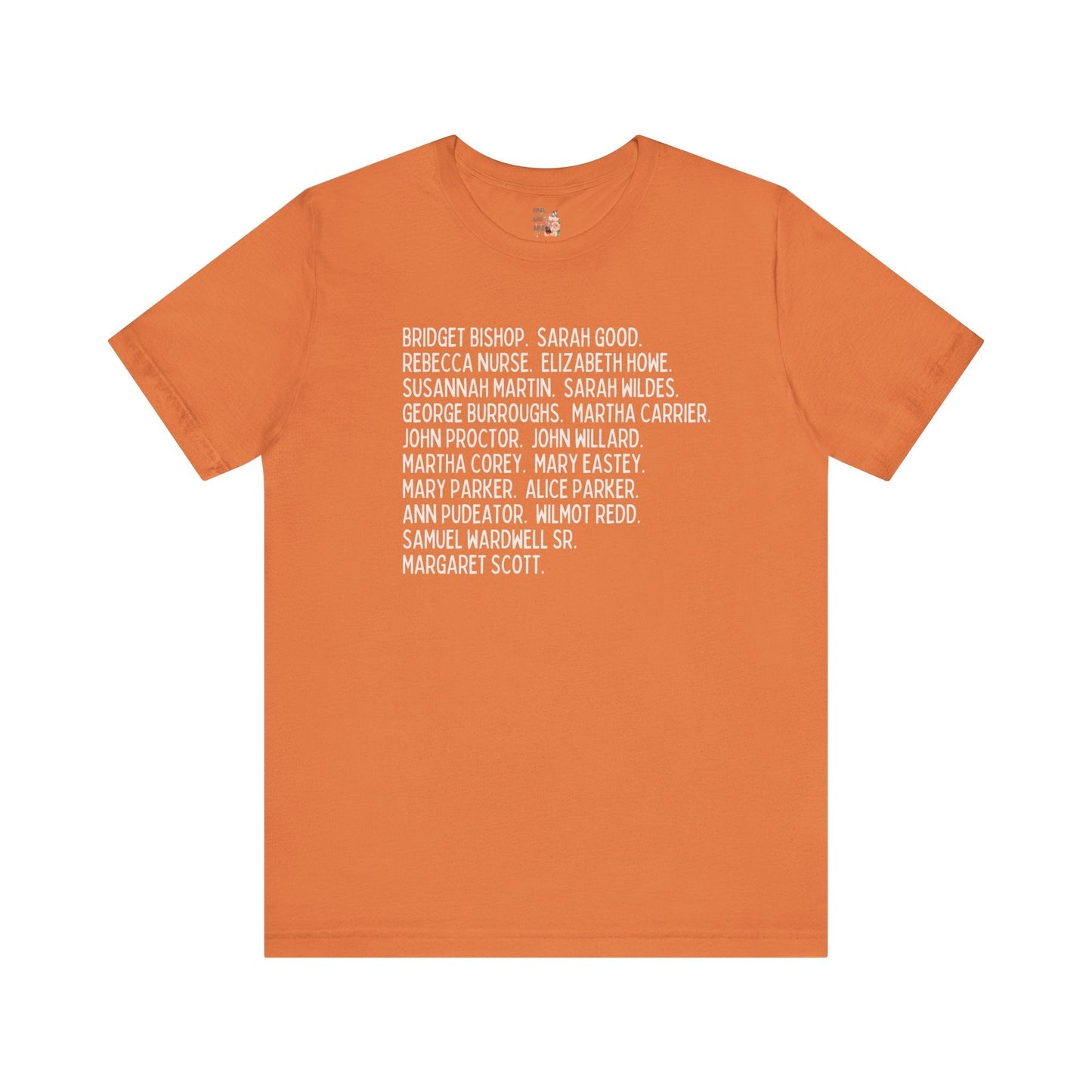 Salem Witch Trials Womens History Tee