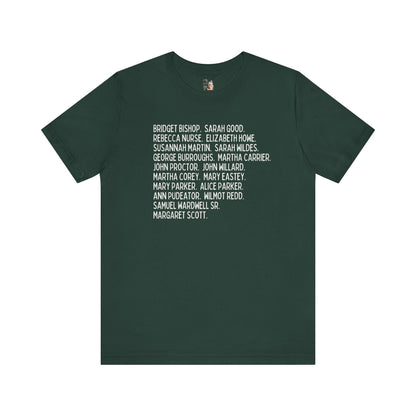 Salem Witch Trials Womens History Tee