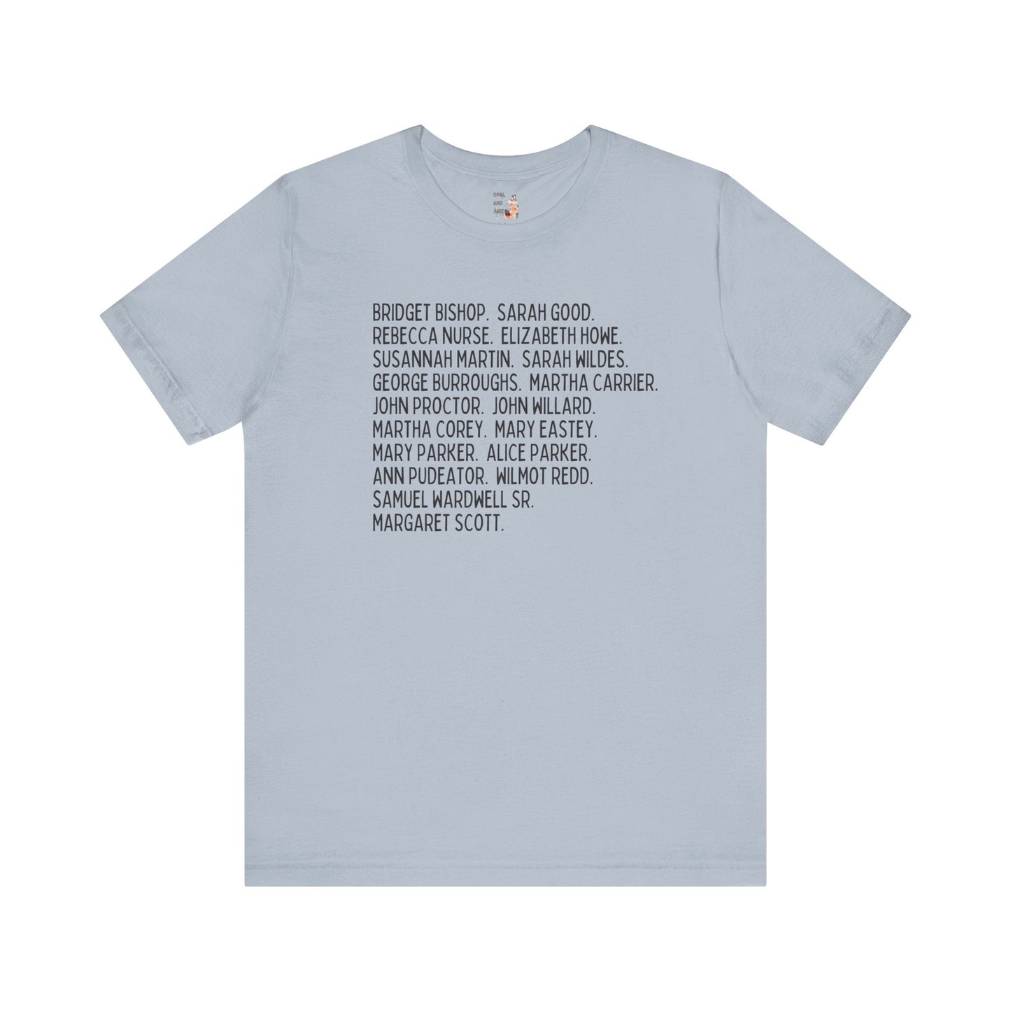 Salem Witch Trials Womens History Tee