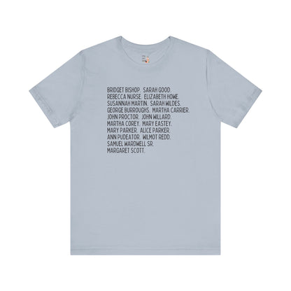 Salem Witch Trials Womens History Tee