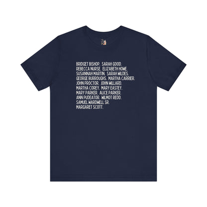 Salem Witch Trials Womens History Tee