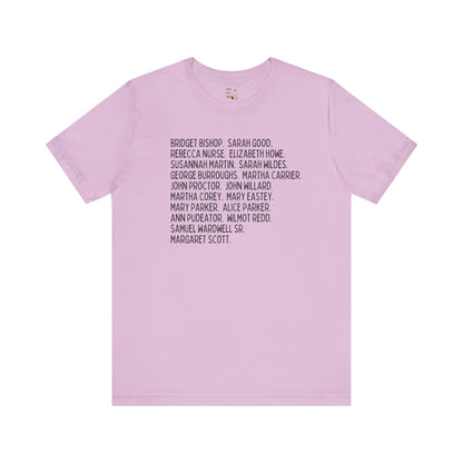 Salem Witch Trials Womens History Tee
