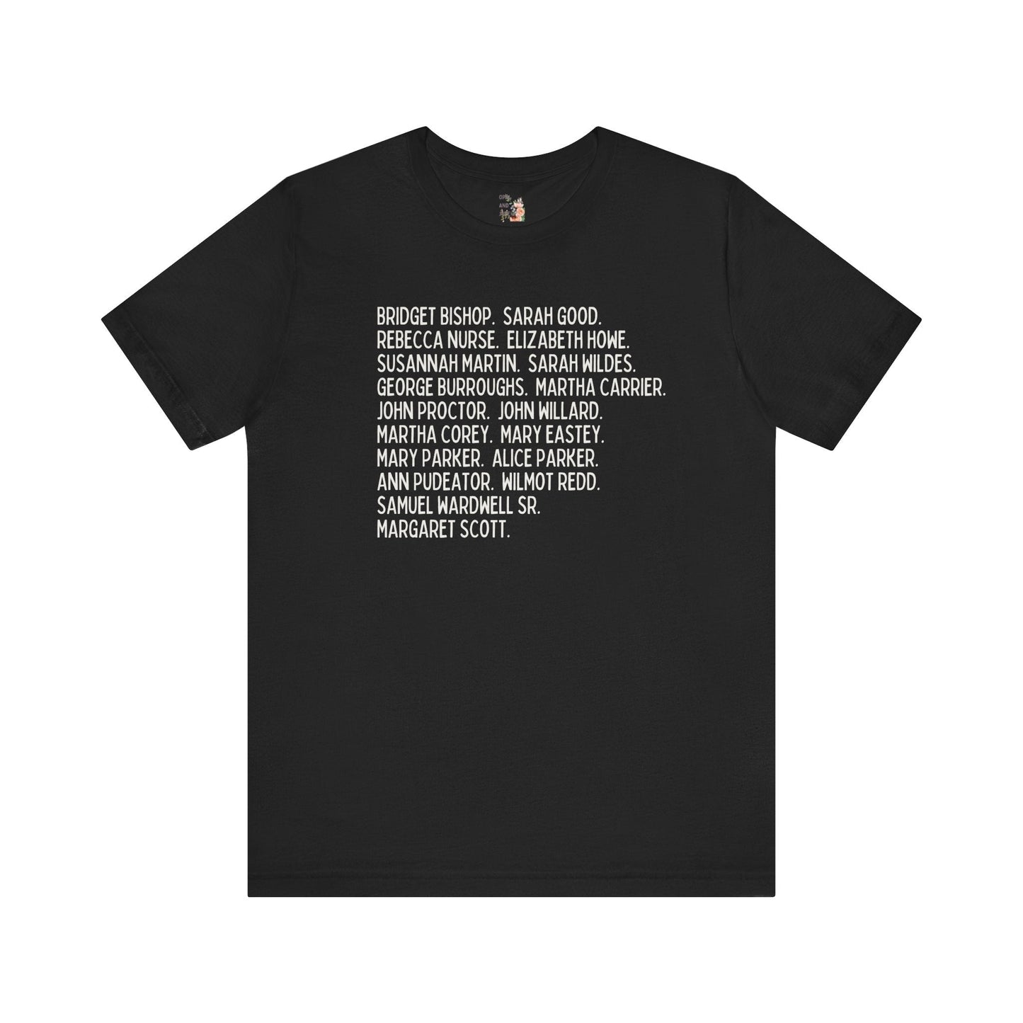 Salem Witch Trials Womens History Tee