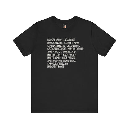 Salem Witch Trials Womens History Tee