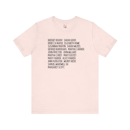 Salem Witch Trials Womens History Tee