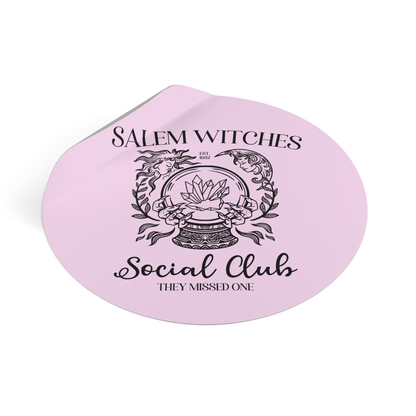 Salem Witches Social Club Sticker