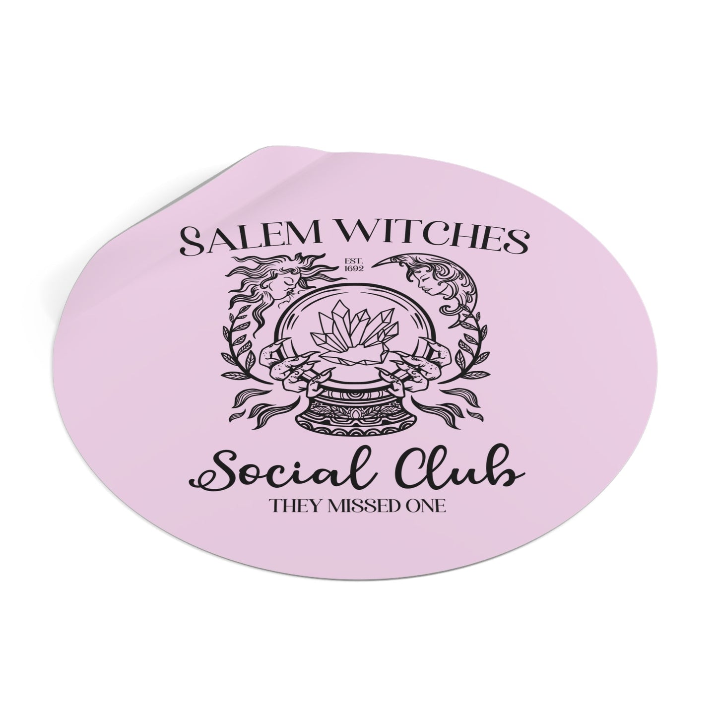 Salem Witches Social Club Sticker