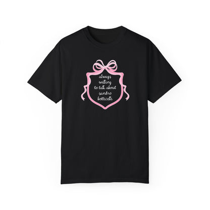 Sandro Botticelli Art History Tee