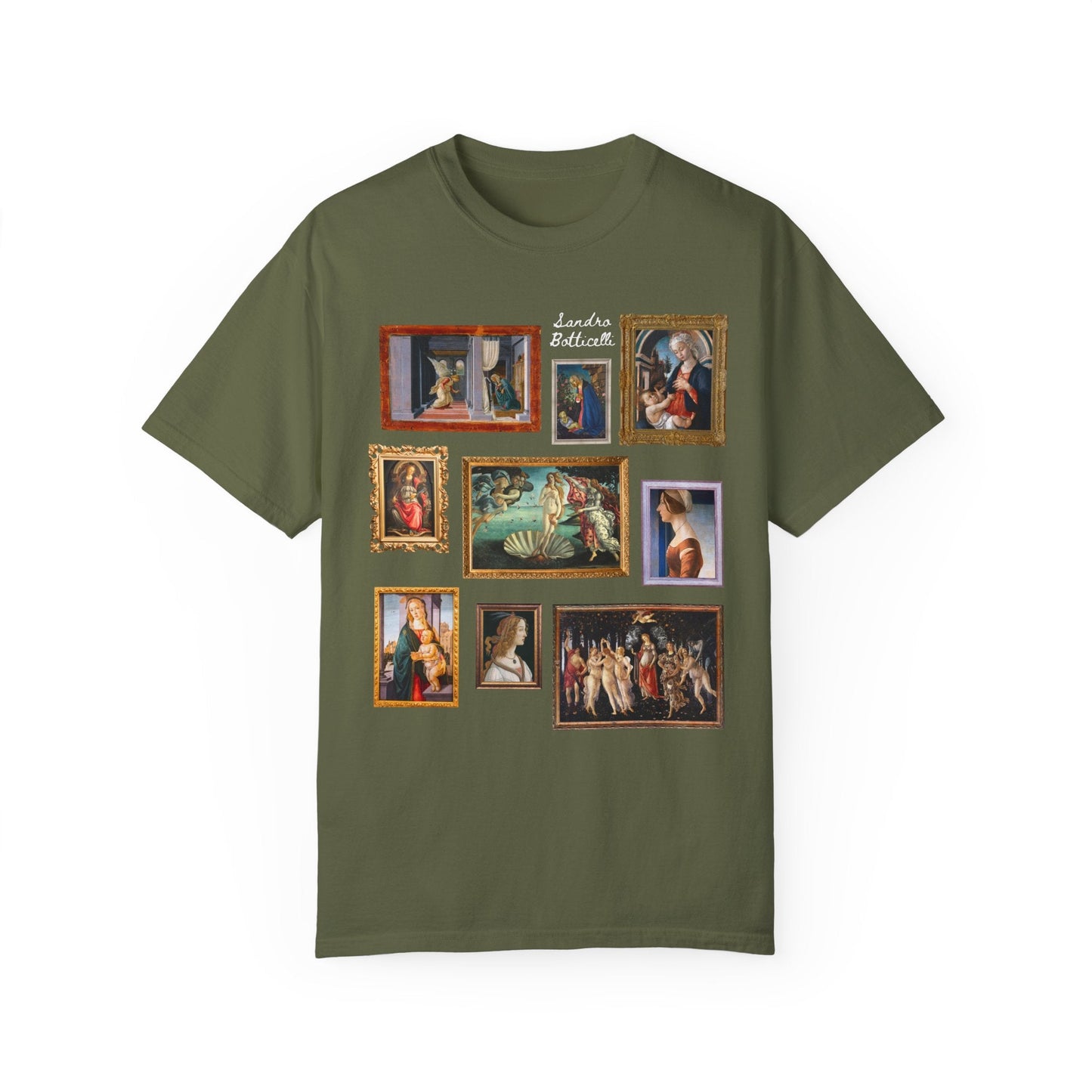 Sandro Botticelli Art History Tee