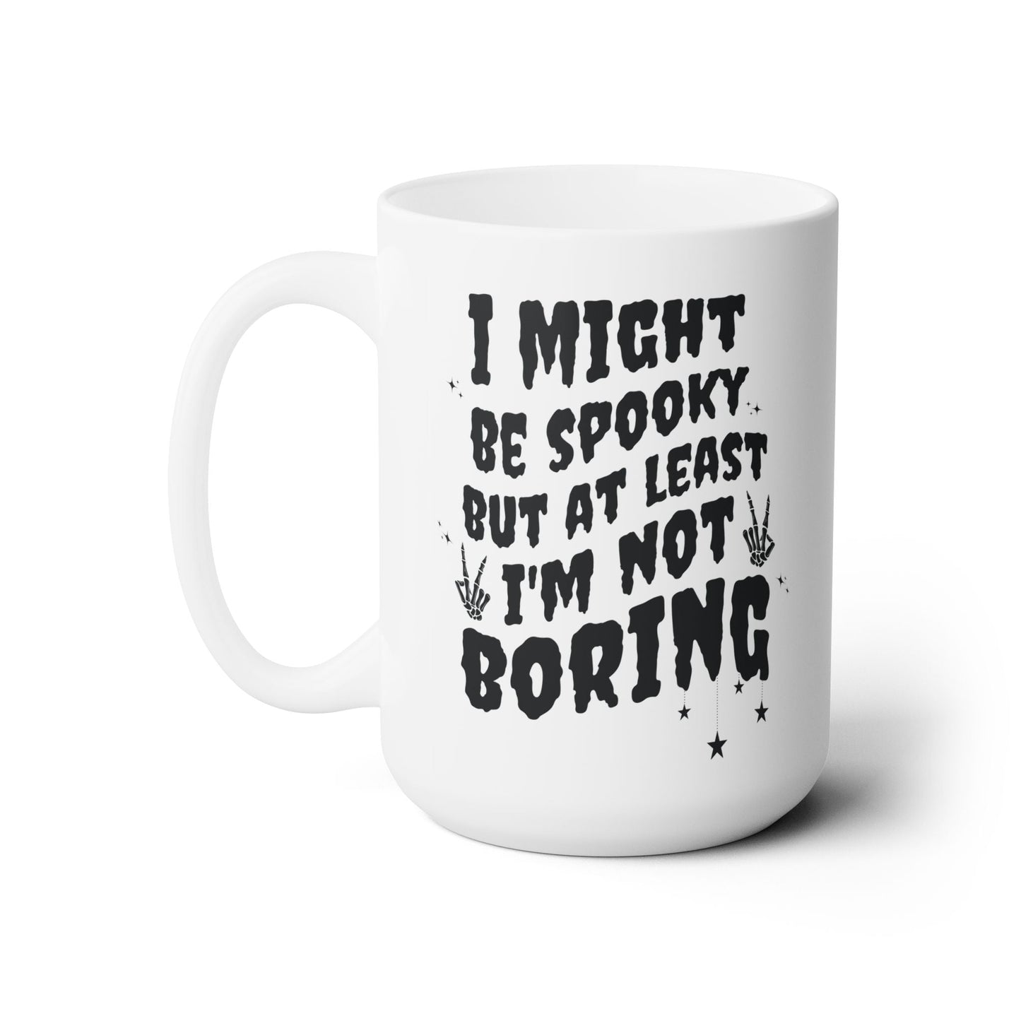 Spooky Not Boring Mug
