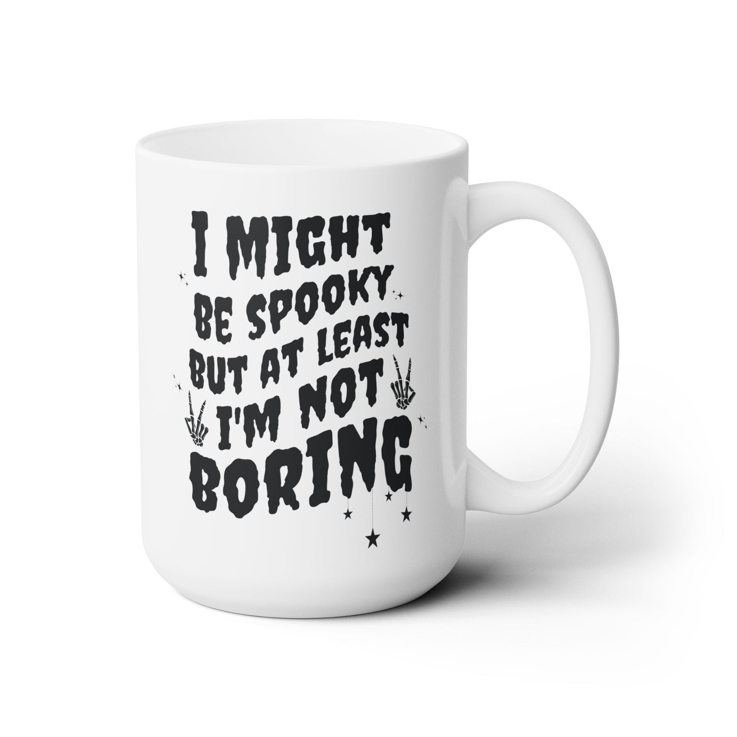Spooky Not Boring Mug