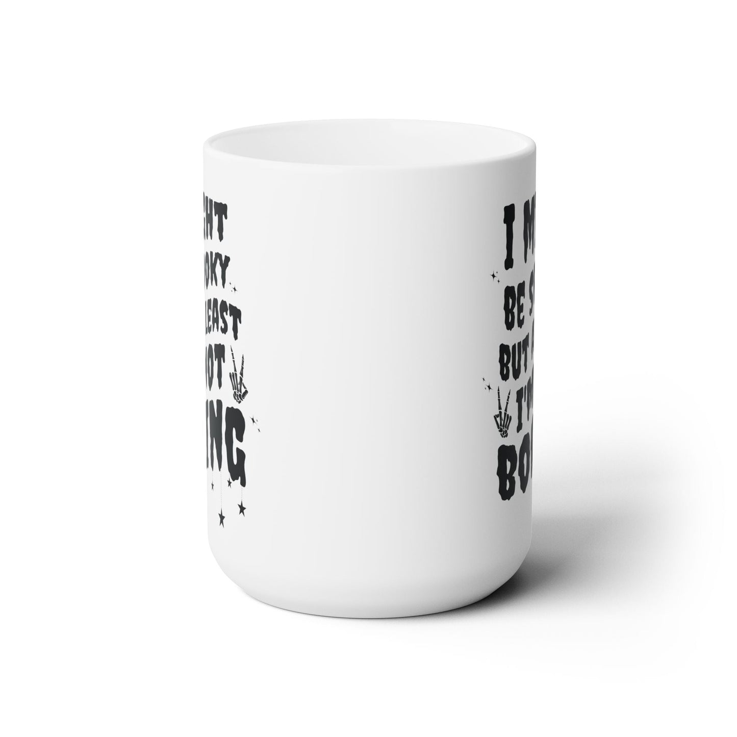 Spooky Not Boring Mug