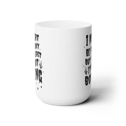 Spooky Not Boring Mug