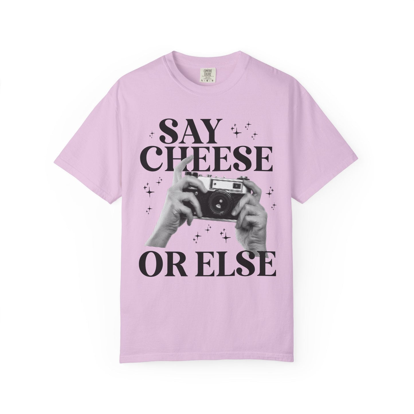 Say Cheese or Else: Funny Wedding Photographer Tee