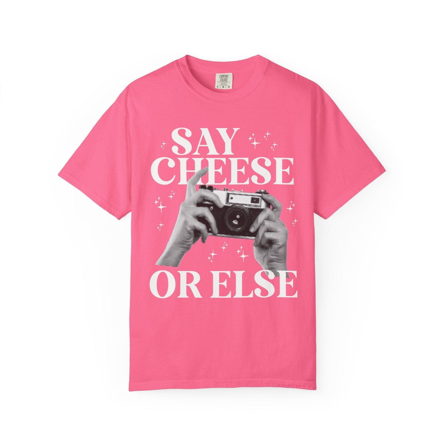 Say Cheese or Else: Funny Wedding Photographer Tee