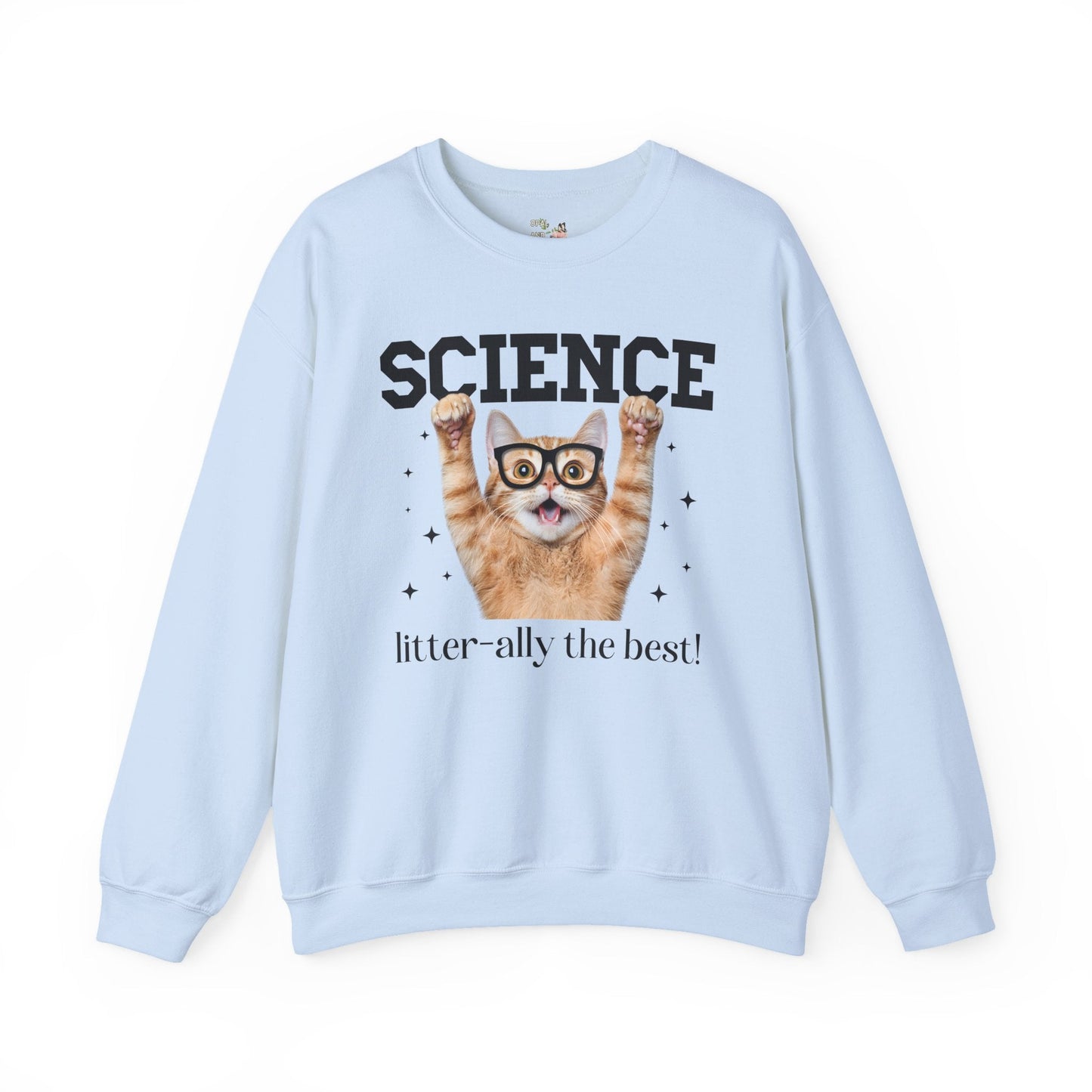 Science Teacher Cat Lover Sweatshirt