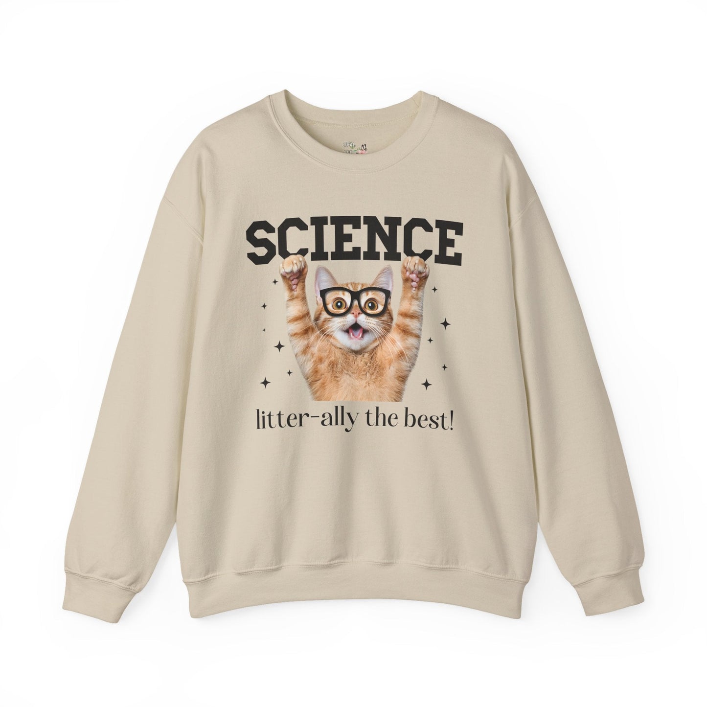 Science Teacher Cat Lover Sweatshirt