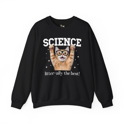 Science Teacher Cat Lover Sweatshirt